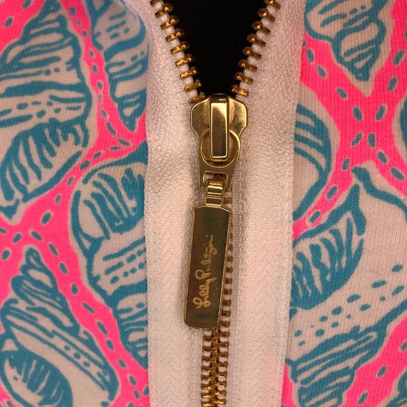 Lilly Pulitzer Skipper Popover Little Tipsy Conch - Picture 7 of 8